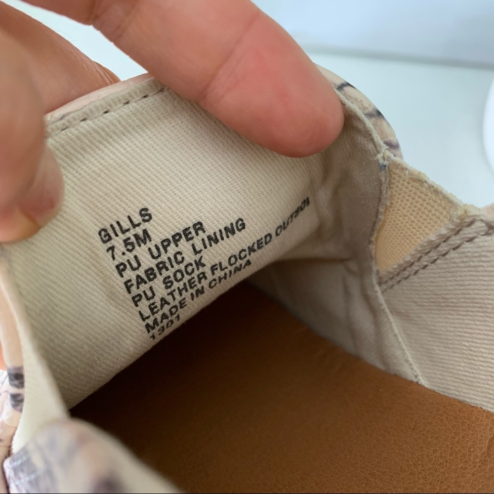 Steve Madden Gills Snake Print Fashion Sneaker - image 7